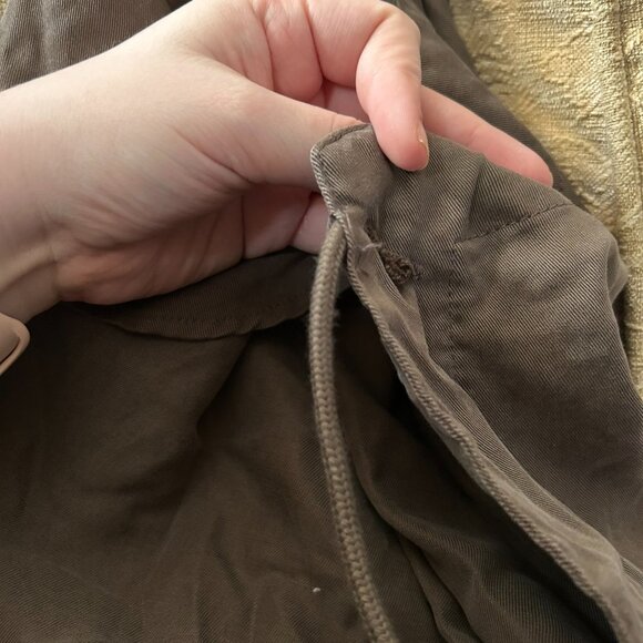 Urban Outfitters Silence Noise Army Green Long Utility Jacket L - Picture 14 of 14